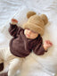 Baggy Knit Jumper - Chocolate
